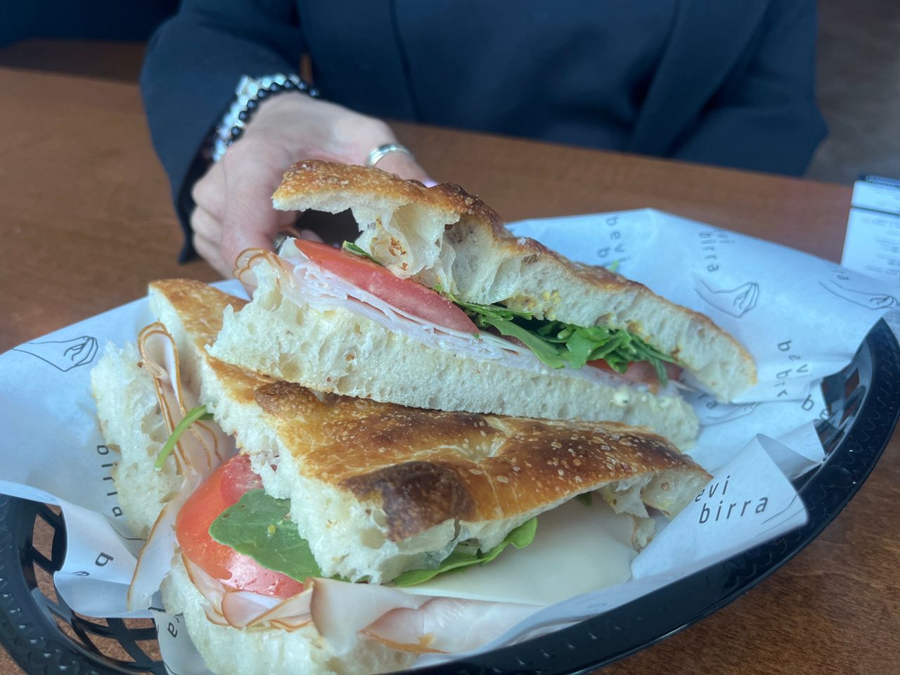 The Il Canadese sandwich at Bevi Birra in Woodbridge