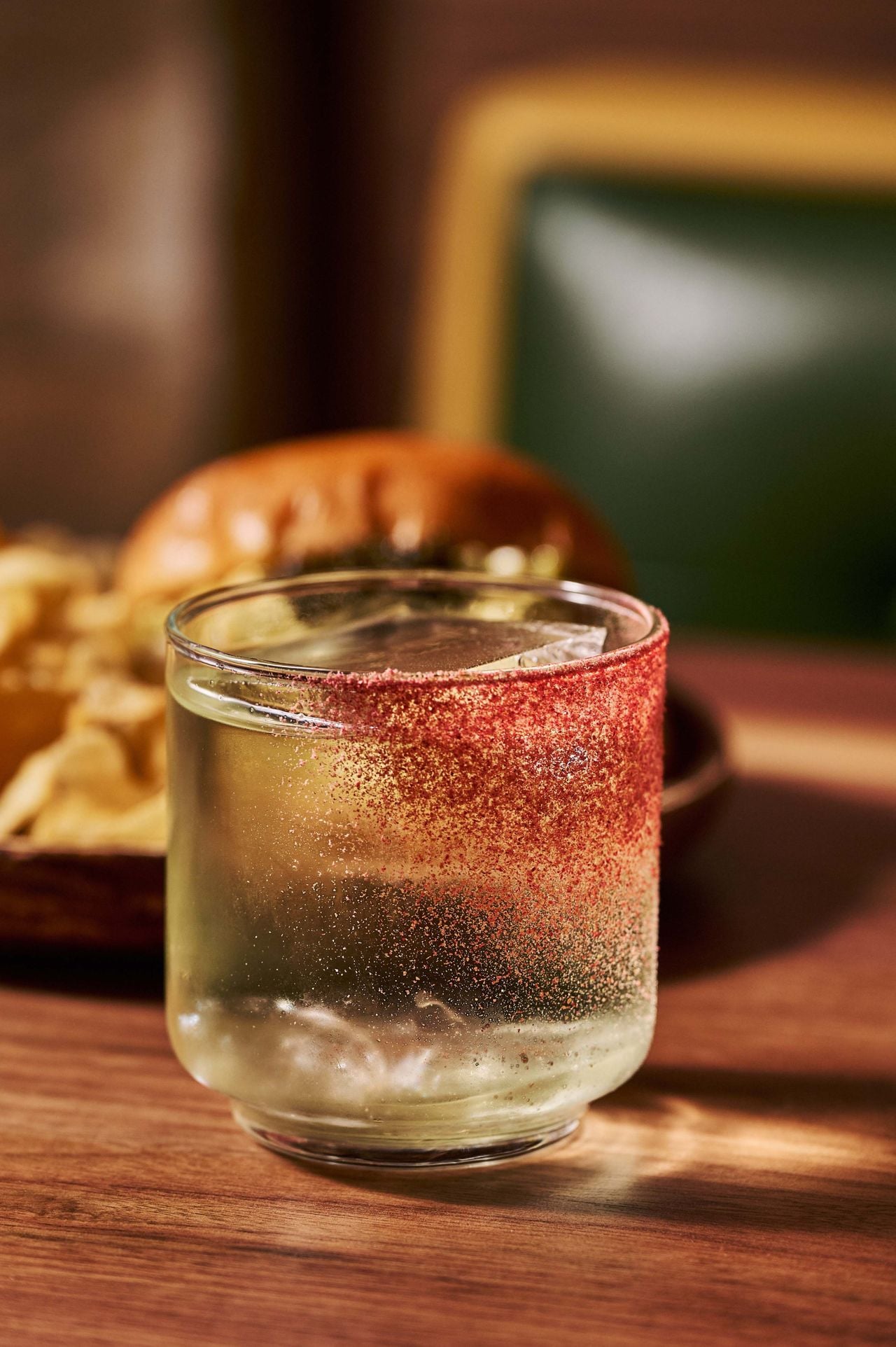 The Forbidden Fruit punch mixes Planteray white rum, baijiu, soy and coconut milk with durian, honeydew and lemon