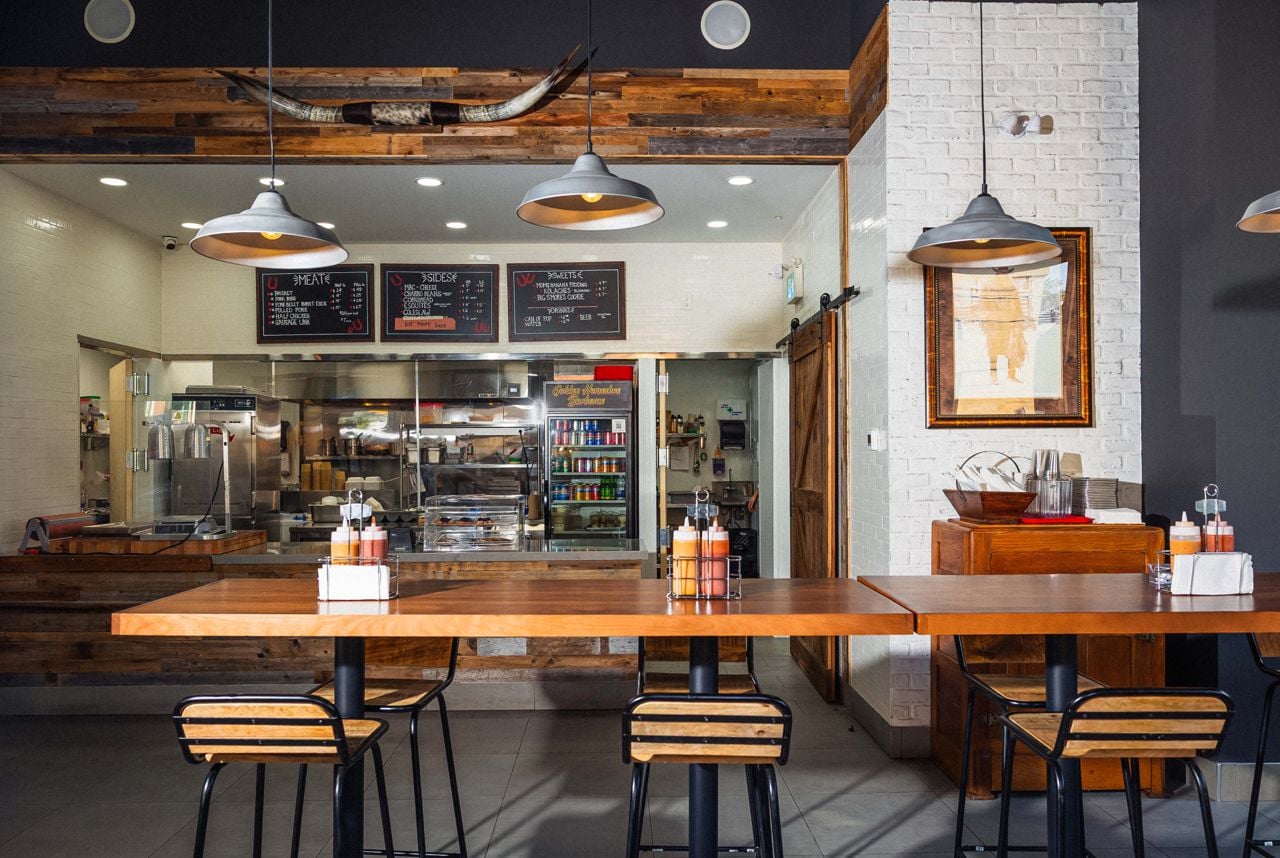 Inside Golden Horseshoe Barbecue in Toronto