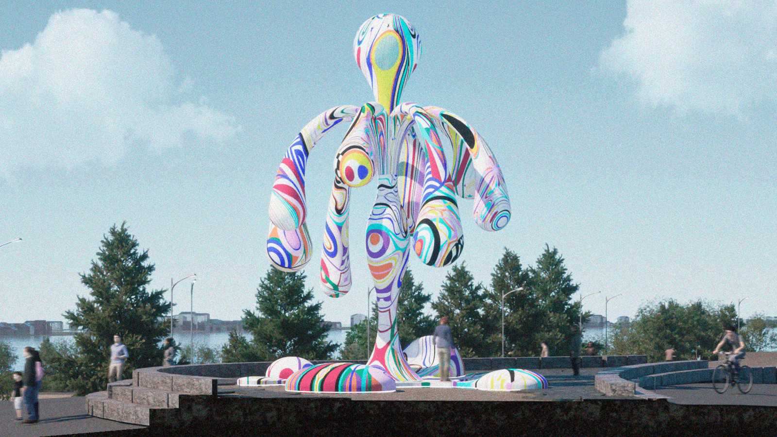 アート・デザイン・音楽 Van Nelle Monument in Progress Check out the beautiful Indigenous murals on the Canada Line