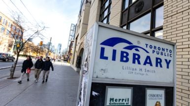 Thousands of people are in a Toronto Public Library queue waiting to borrow one audiobook