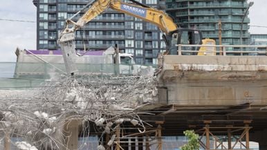 This stretch of Gardiner construction is about to finish early