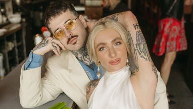 Real Weddings: Inside a punk celebration at the Great Hall