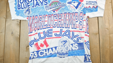 Buy these covetable vintage Blue Jays pieces before before they sell out