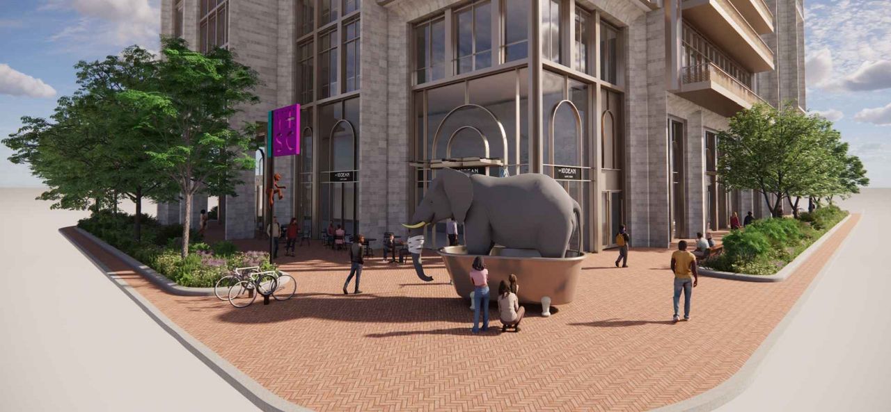 toronto-life-rental-tower-fitzrovia-claude-cormier-nimby-midtown-2 A proposed 49-storey tower with a jumbo elephant sculpture at Avenue and St. Clair has enraged NIMBYs