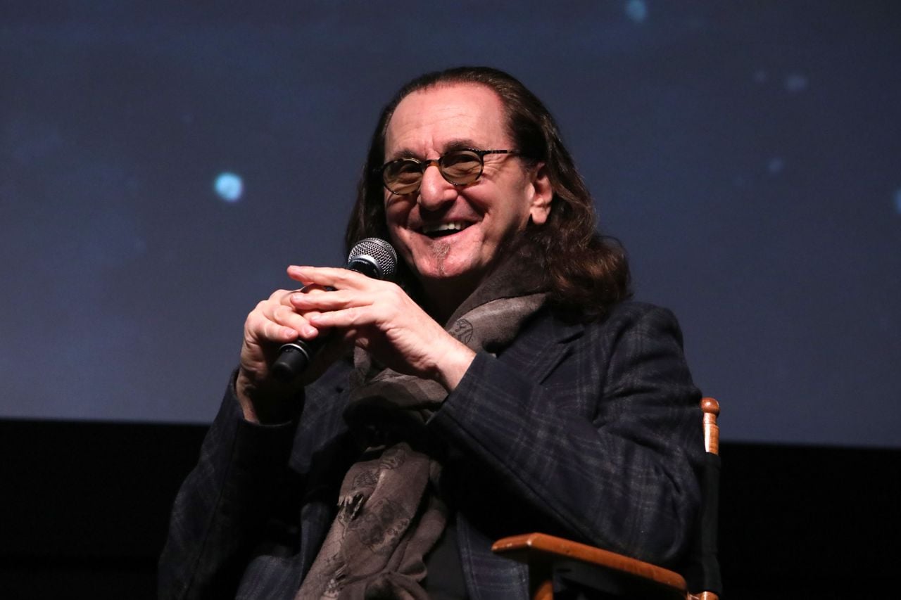 It turns out Geddy Lee has known Muscle Guy for years