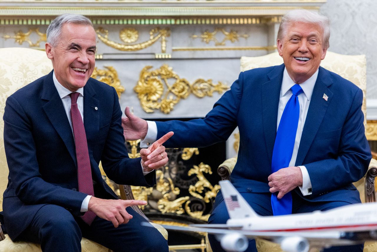 Carney and Trump come to an agreement...about the Toronto Blue Jays