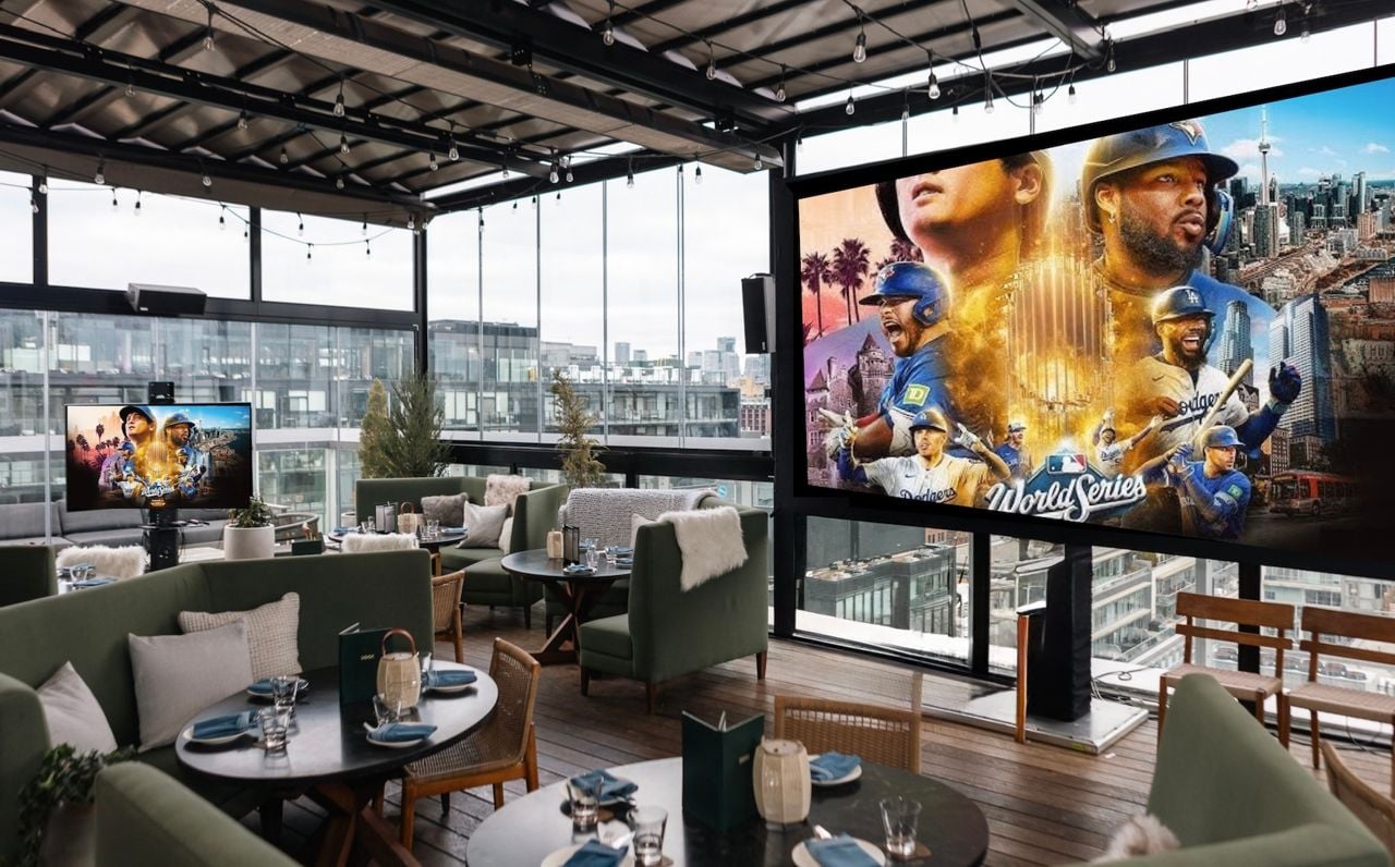 Inside Harriet's Rooftop in Toronto