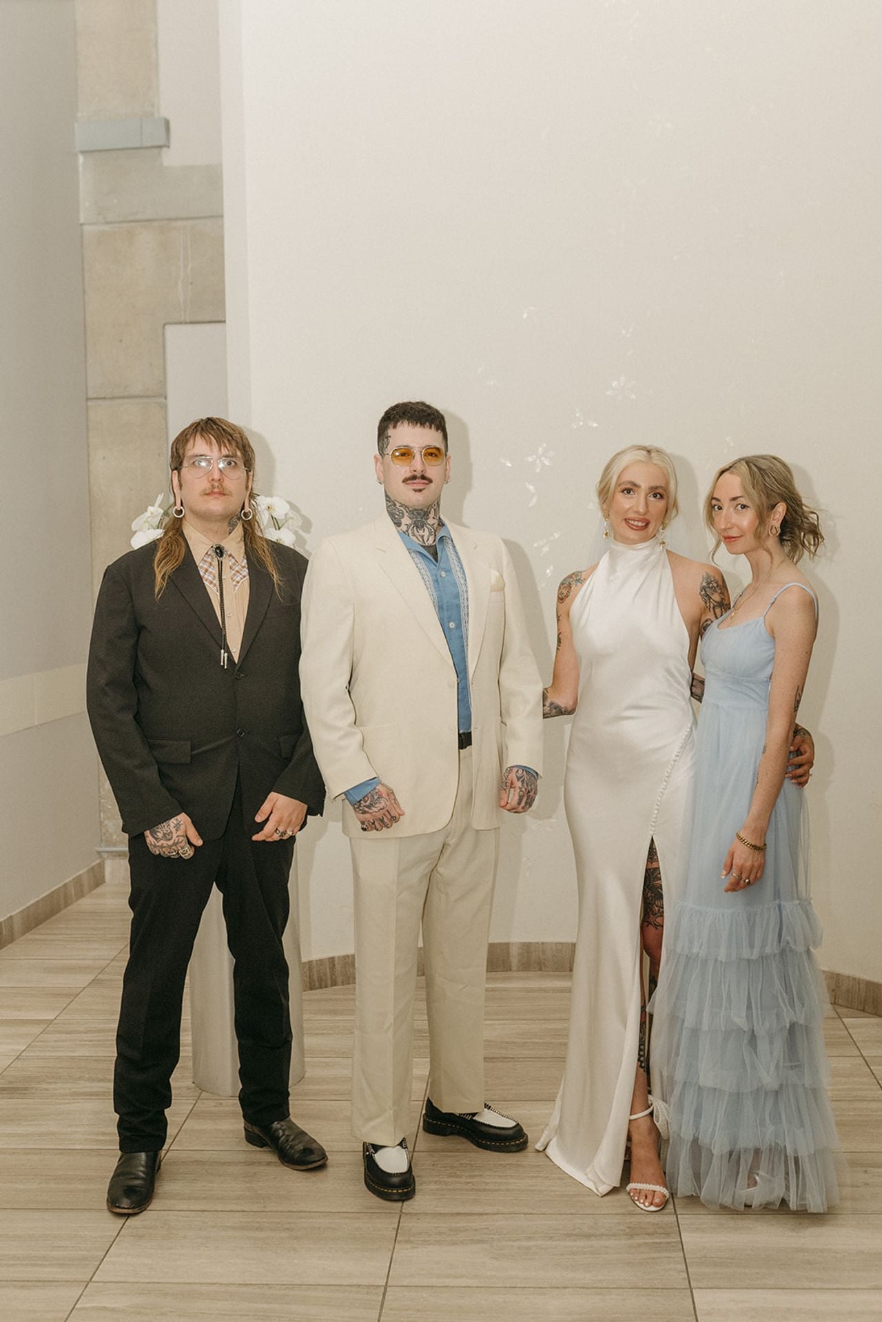 Real Weddings: Inside a punk celebration at the Great Hall