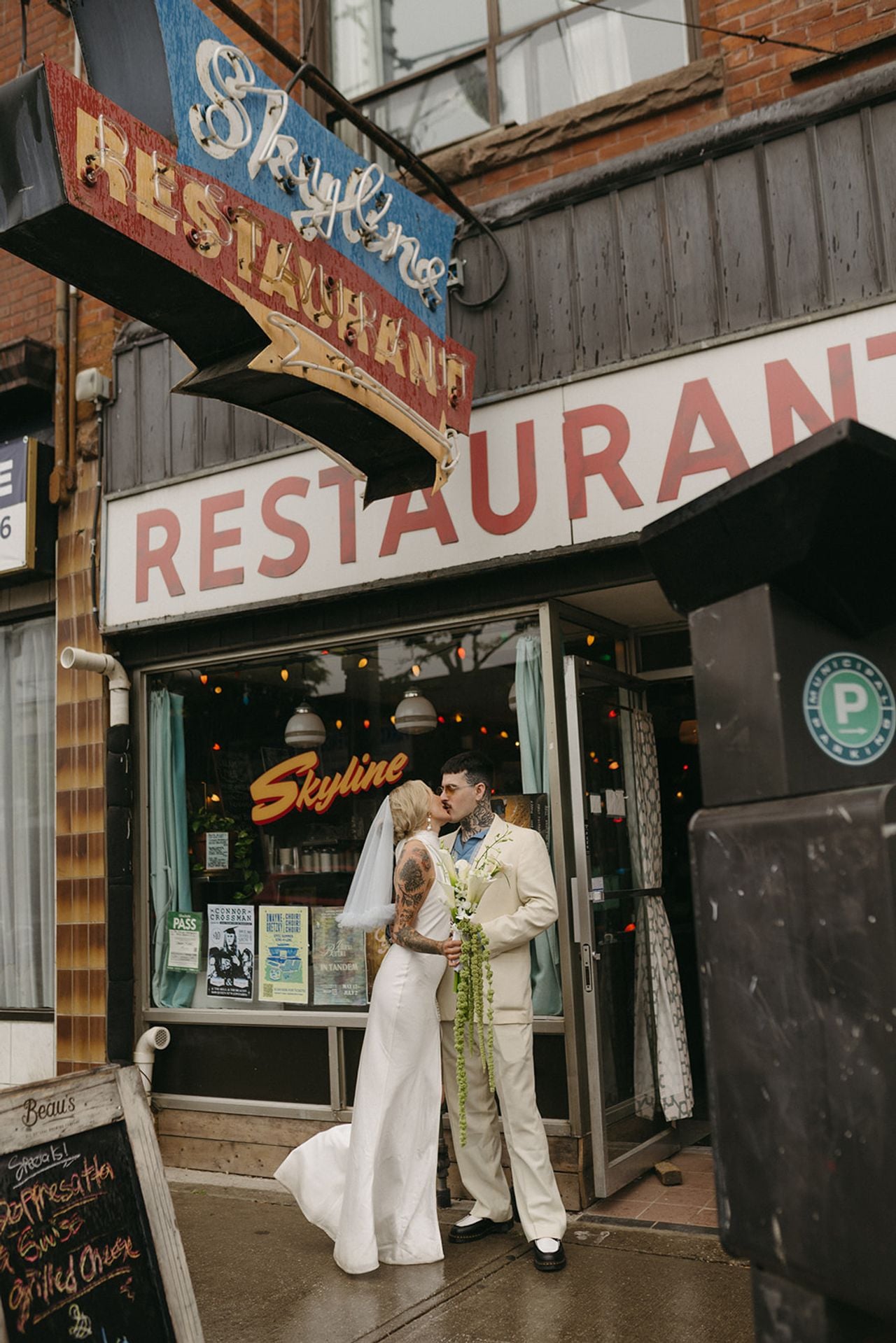 Real Weddings: Inside a punk celebration at the Great Hall