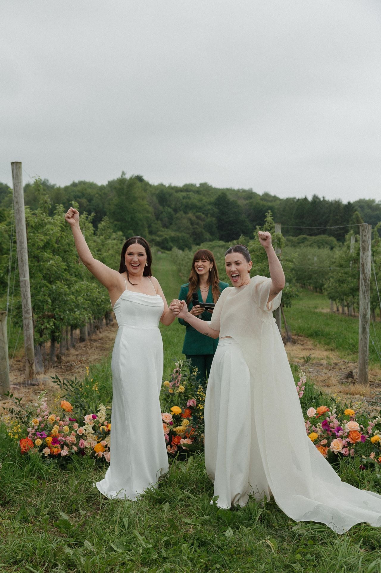 Real Weddings: Inside a Virgin Radio host's joyful ceremony with chosen family