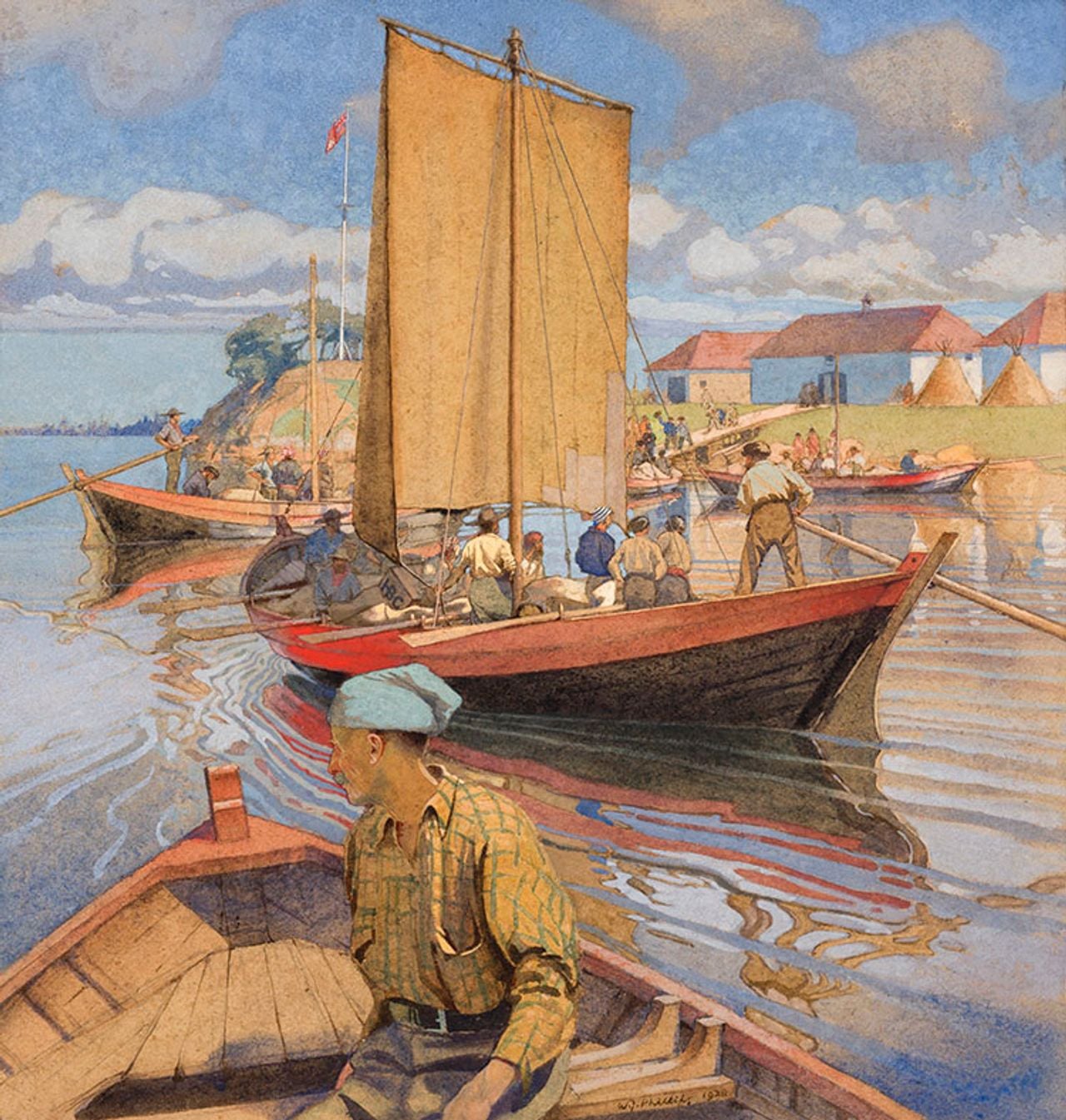These paintings being auctioned off by the Hudson's Bay Company will incite bidding wars