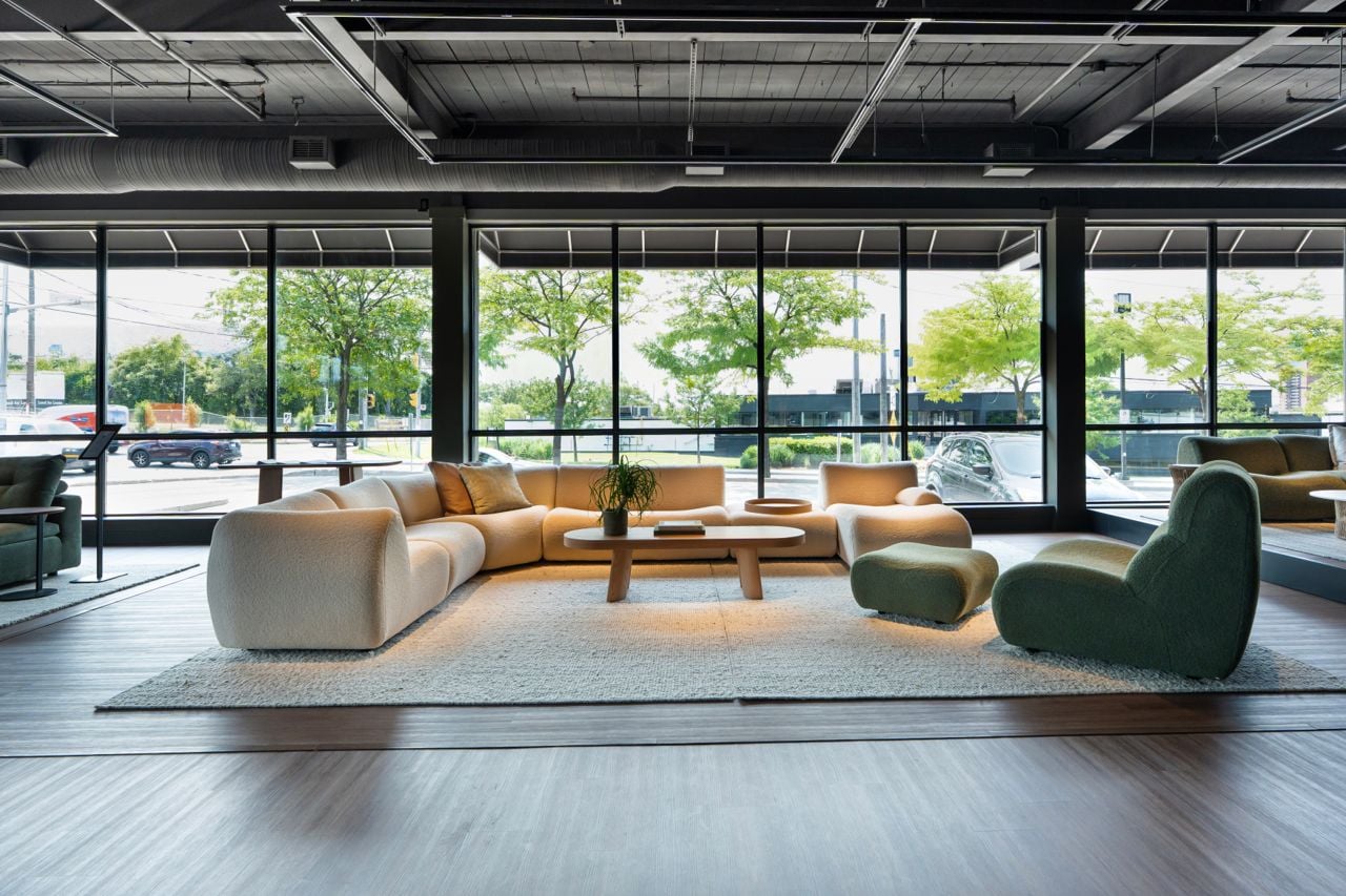 King Living just opened its new Toronto showroom. Here’s a look inside