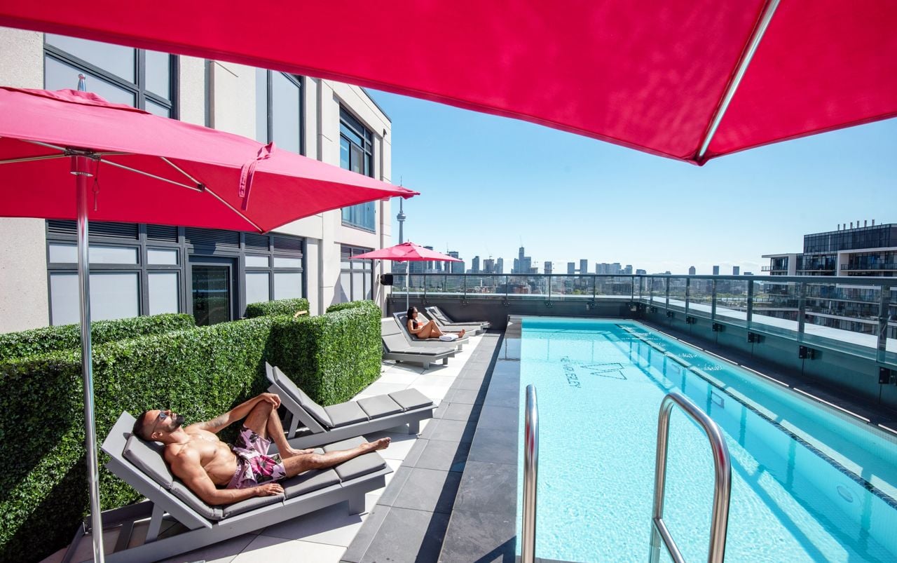 What’s it like living at Waverley, a boutique resort-style rental at College and Spadina