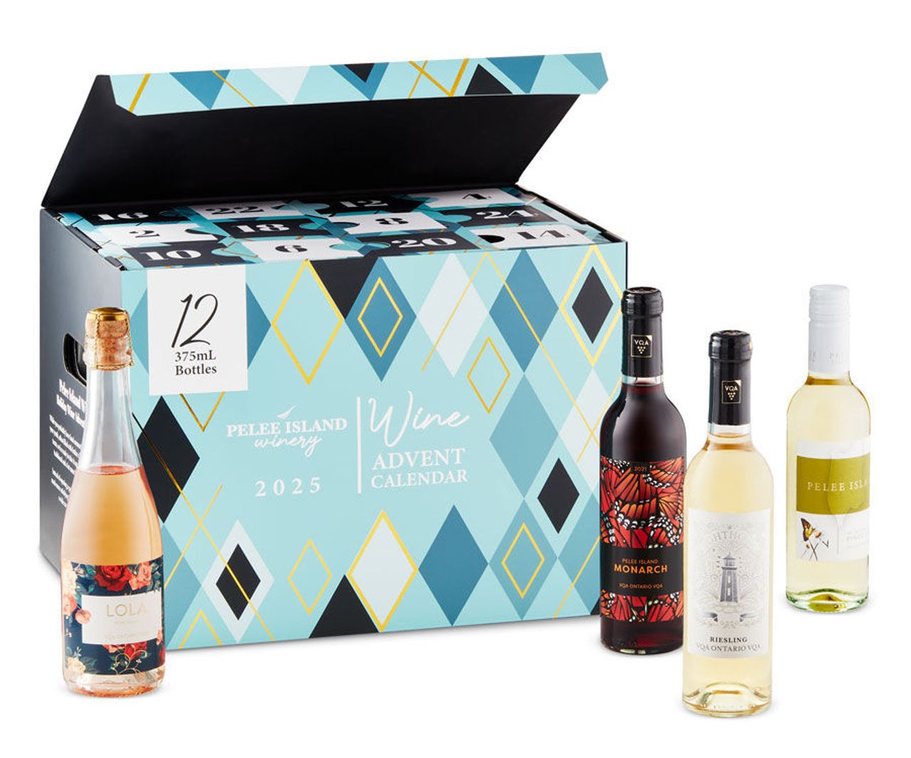 A wine advent calendar from Pelee Island