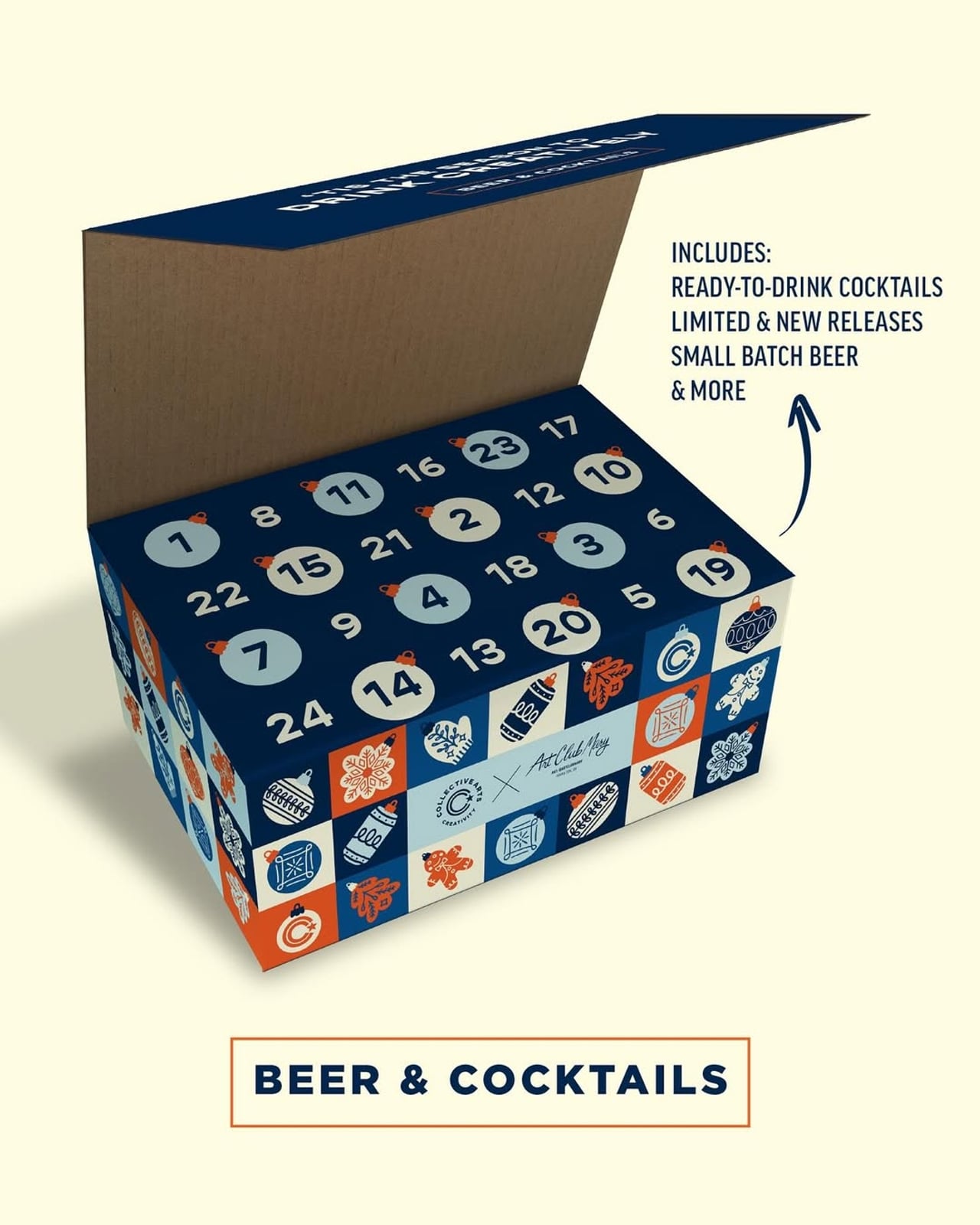 The beer and cocktail advent calendar from Collective Arts