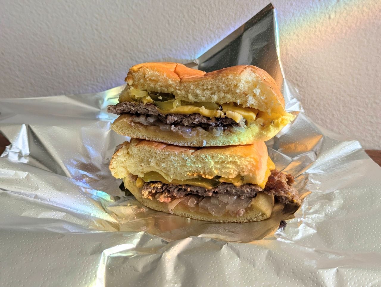 The Telway Burger at Gold Standard in Toronto