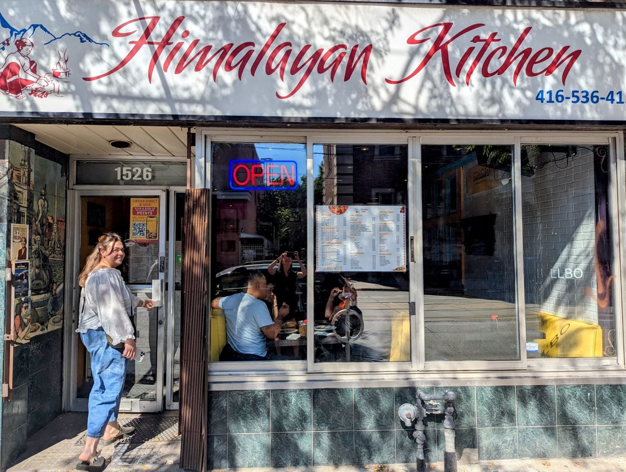 The exterior of Himalayan Kitchen in Parkdale