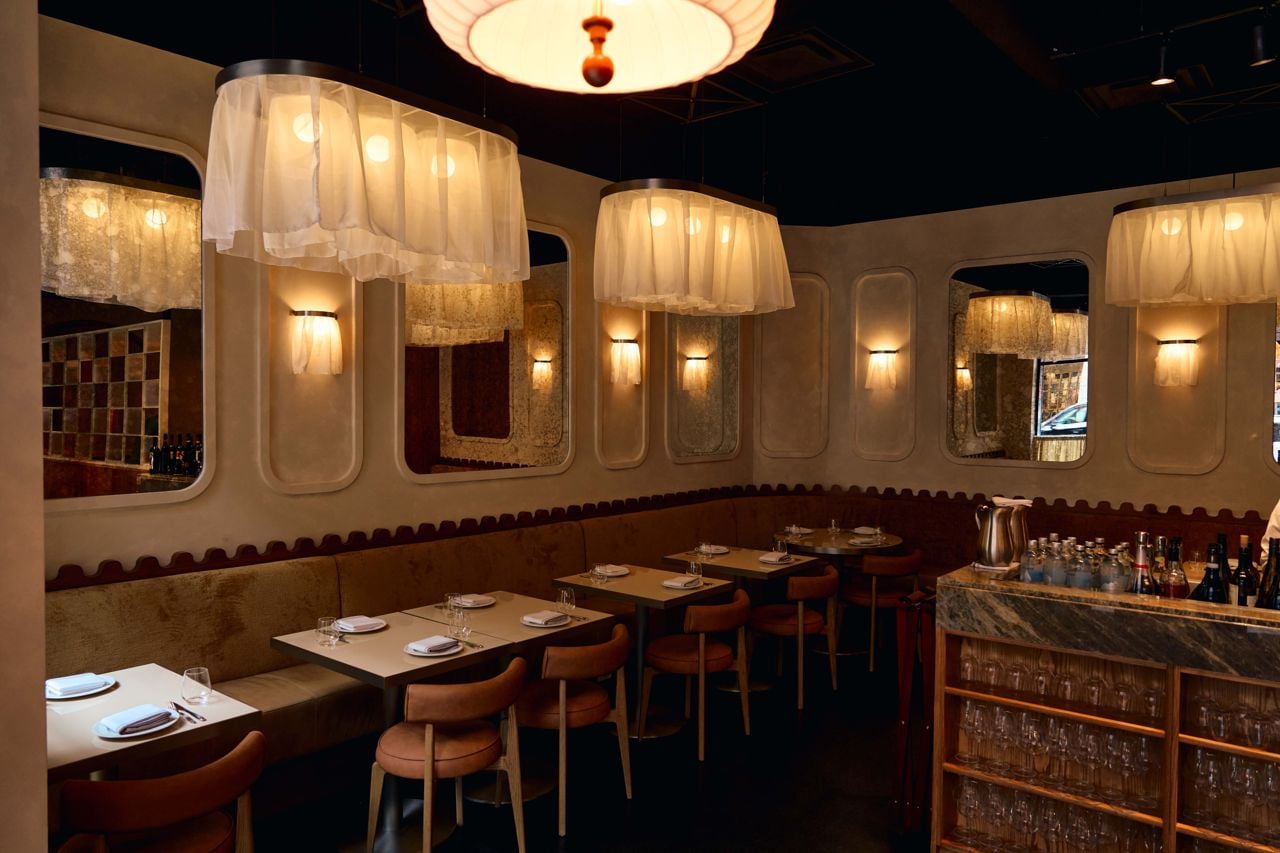 The dining room at Eloise