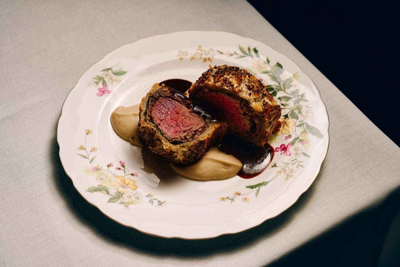 An Indian twist on beef Wellington