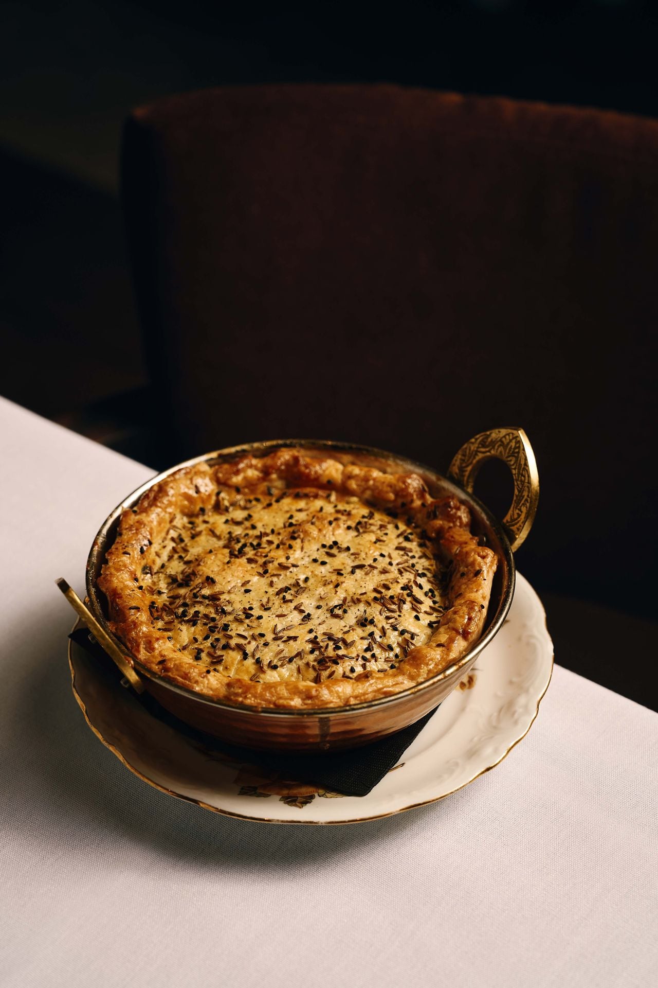 Butter chicken pot pie