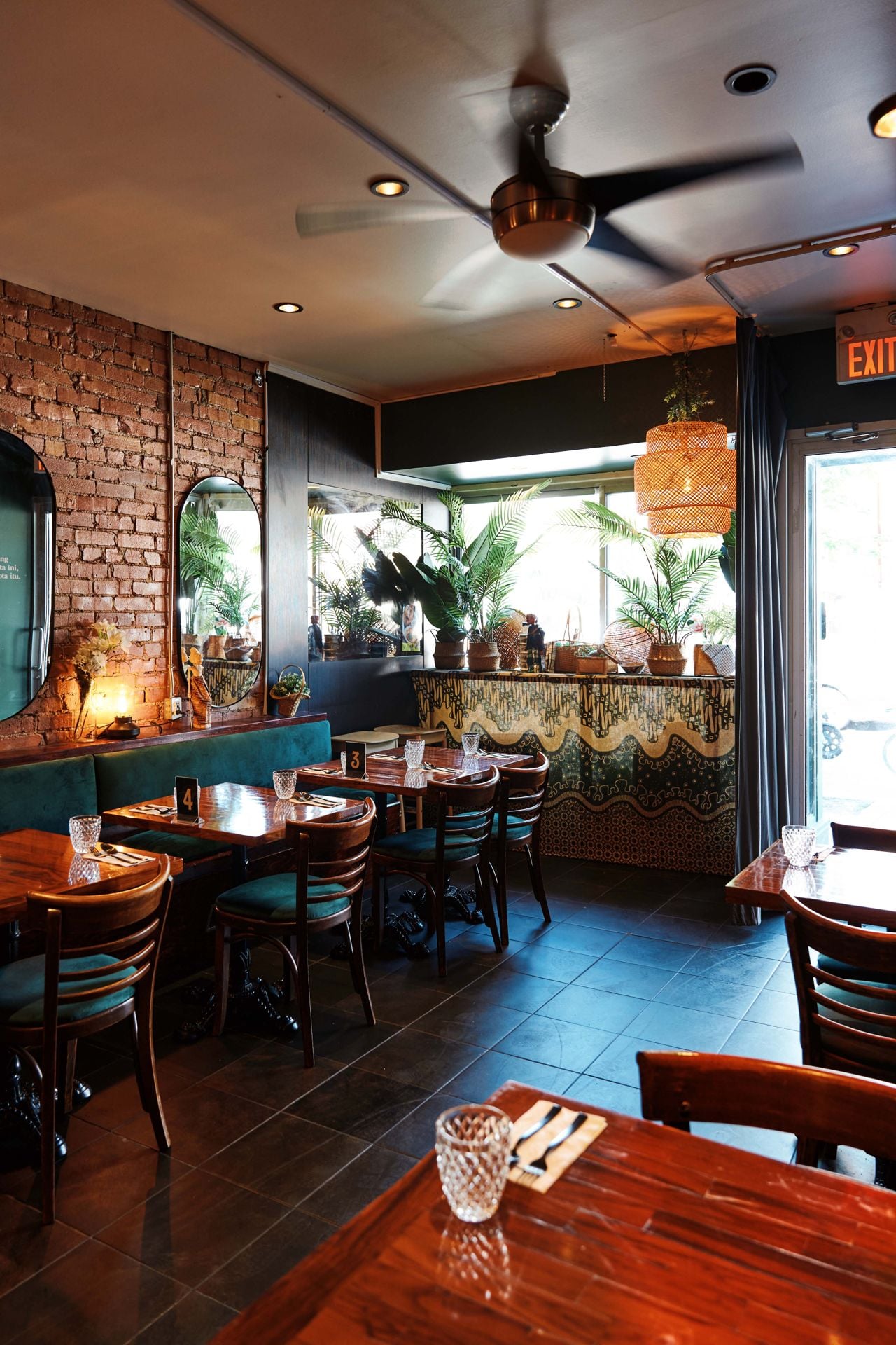 Inside Sambal, an Indonesian restaurant in Toronto