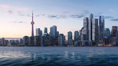 This already super-tall waterfront development is getting more towers
