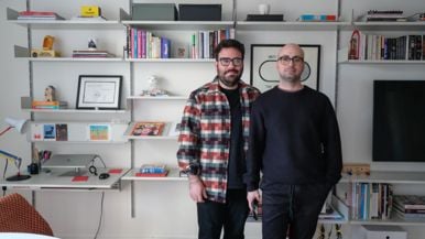 Inside the Bauhaus-inspired home of an “anti-beige activist”