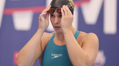 Olympian Penny Oleksiak has been banned from competing because she didn't share her location