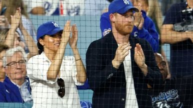 Prince Harry is sorry for wearing the Dodgers hat