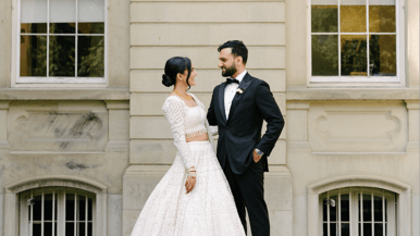Real Weddings: Inside two university sweethearts' modern Hindu ceremony