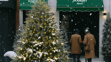 Boursin® and Emily in Paris are opening a French bistro in King West for one night only