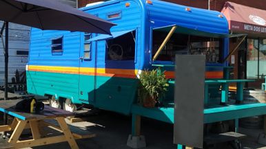 This pop-up café housed in a ’70s trailer is turning into a diner and late-night cocktail bar