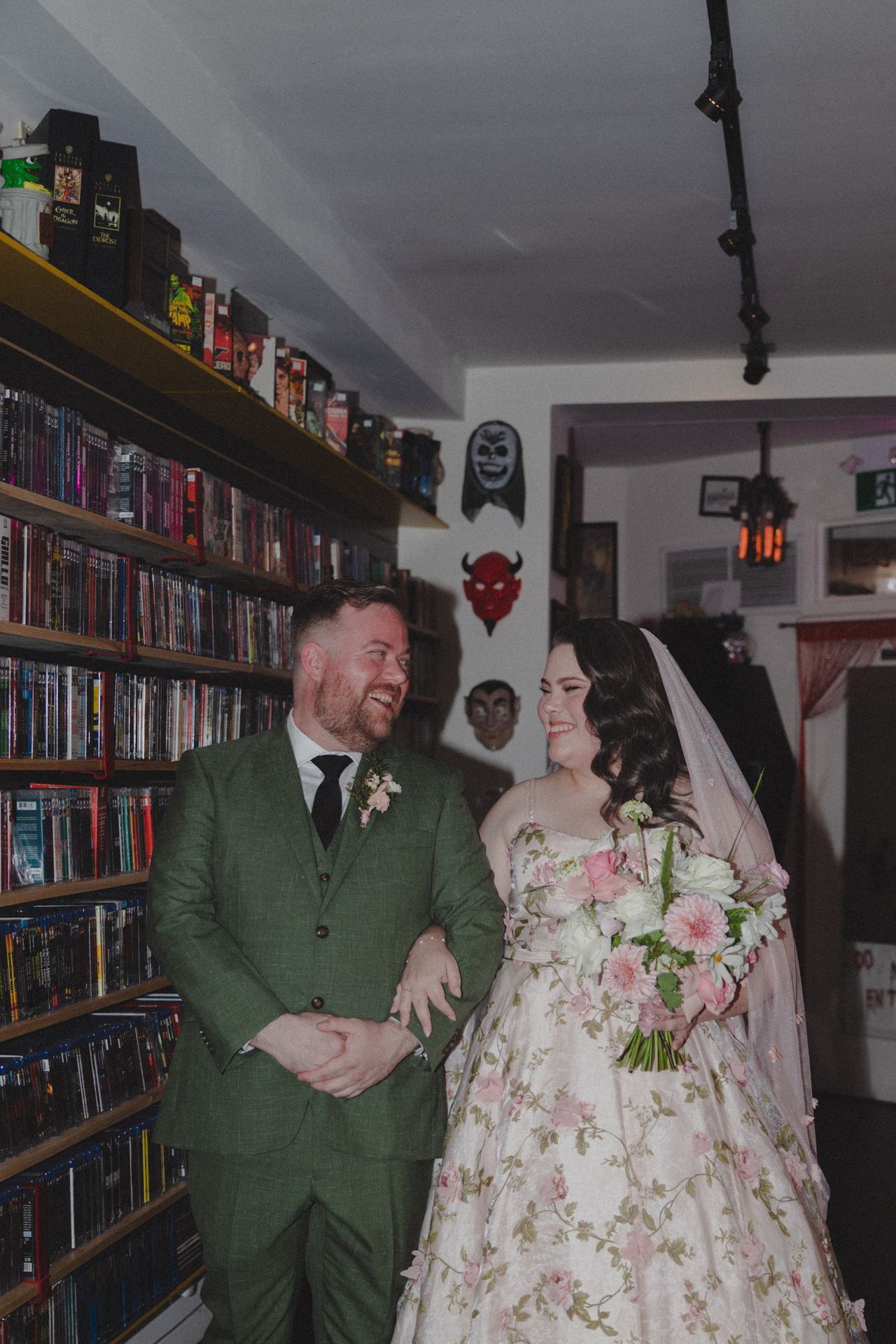 Real Weddings: Inside a movie-themed bash at the Revue Cinema