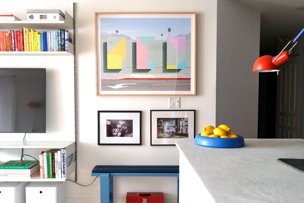 Inside the Bauhaus-inspired home of an “anti-beige activist”