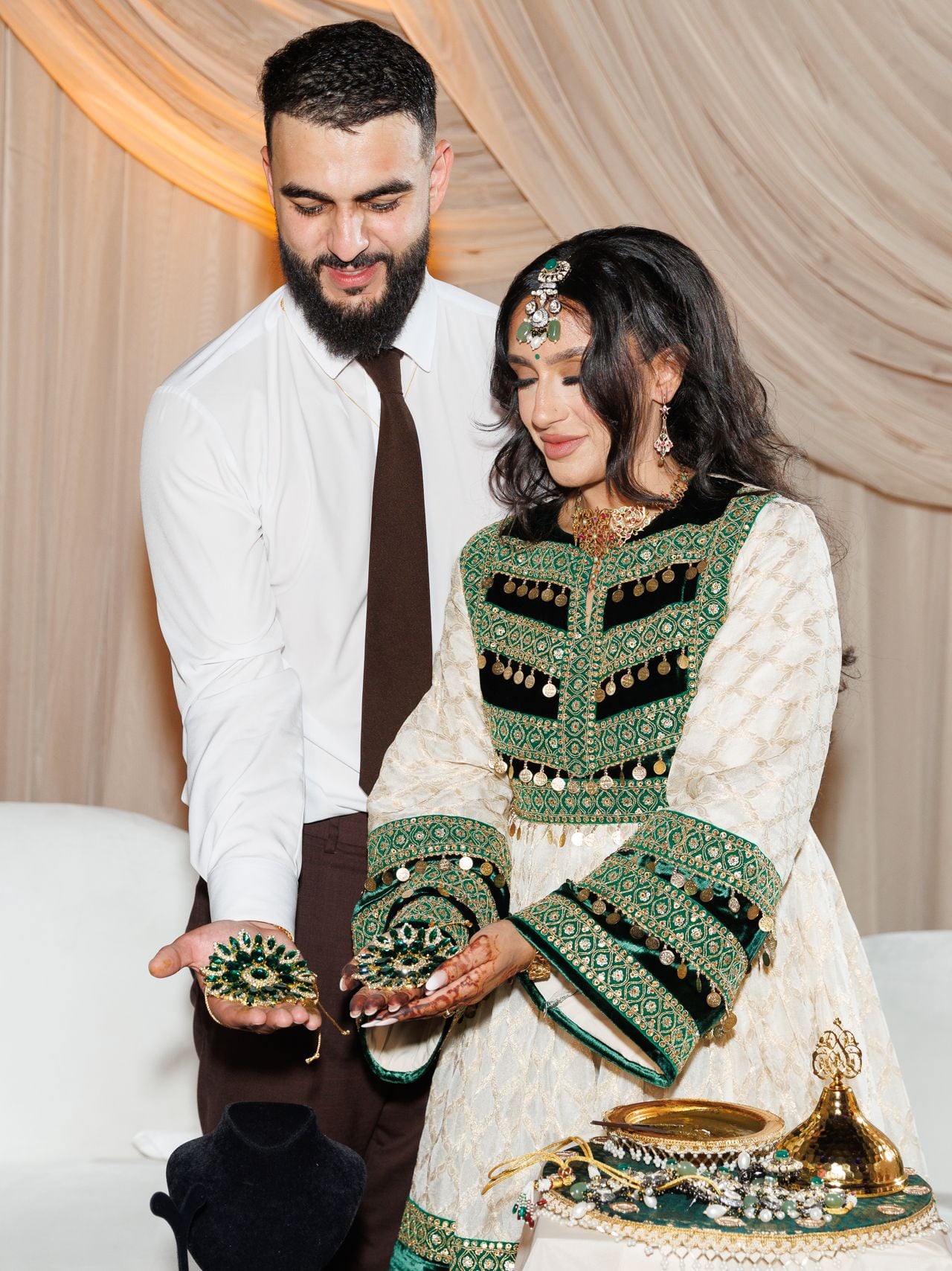 Real Weddings: Inside a three-day Hindu and Afghan celebration