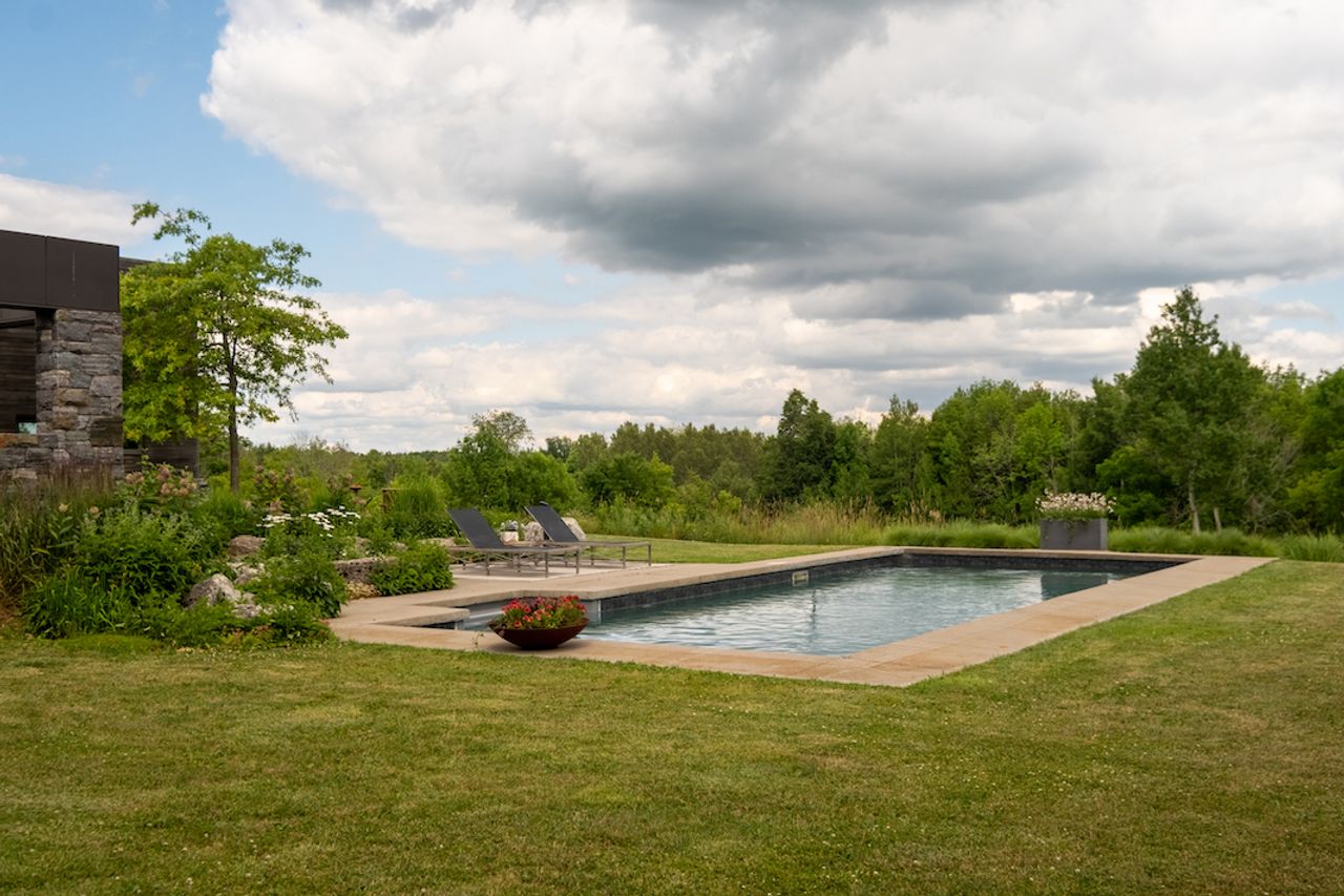 toronto-life-real-estate-erin-ontario-bungalow-veggie-farm-wine-barrel-island-27 $7 million for a brilliant bungalow in rural Erin with 98 acres and an organic veggie farm