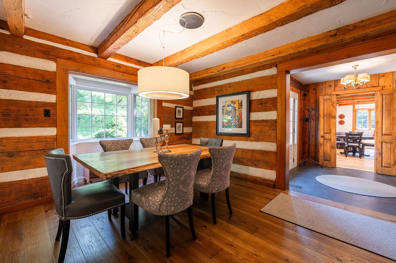 toronto-life-real-estate-surreal-king-city-200-year-oldlog-cabin-5 Surreal Estate: $2.9 million for a log cabin hidden in the forested hills of King Township
