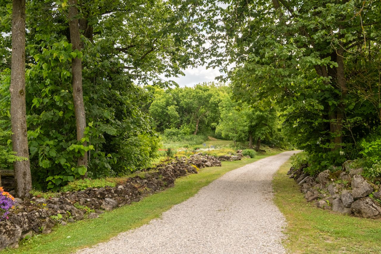 toronto-life-real-estate-erin-ontario-bungalow-veggie-farm-wine-barrel-island-29 $7 million for a brilliant bungalow in rural Erin with 98 acres and an organic veggie farm