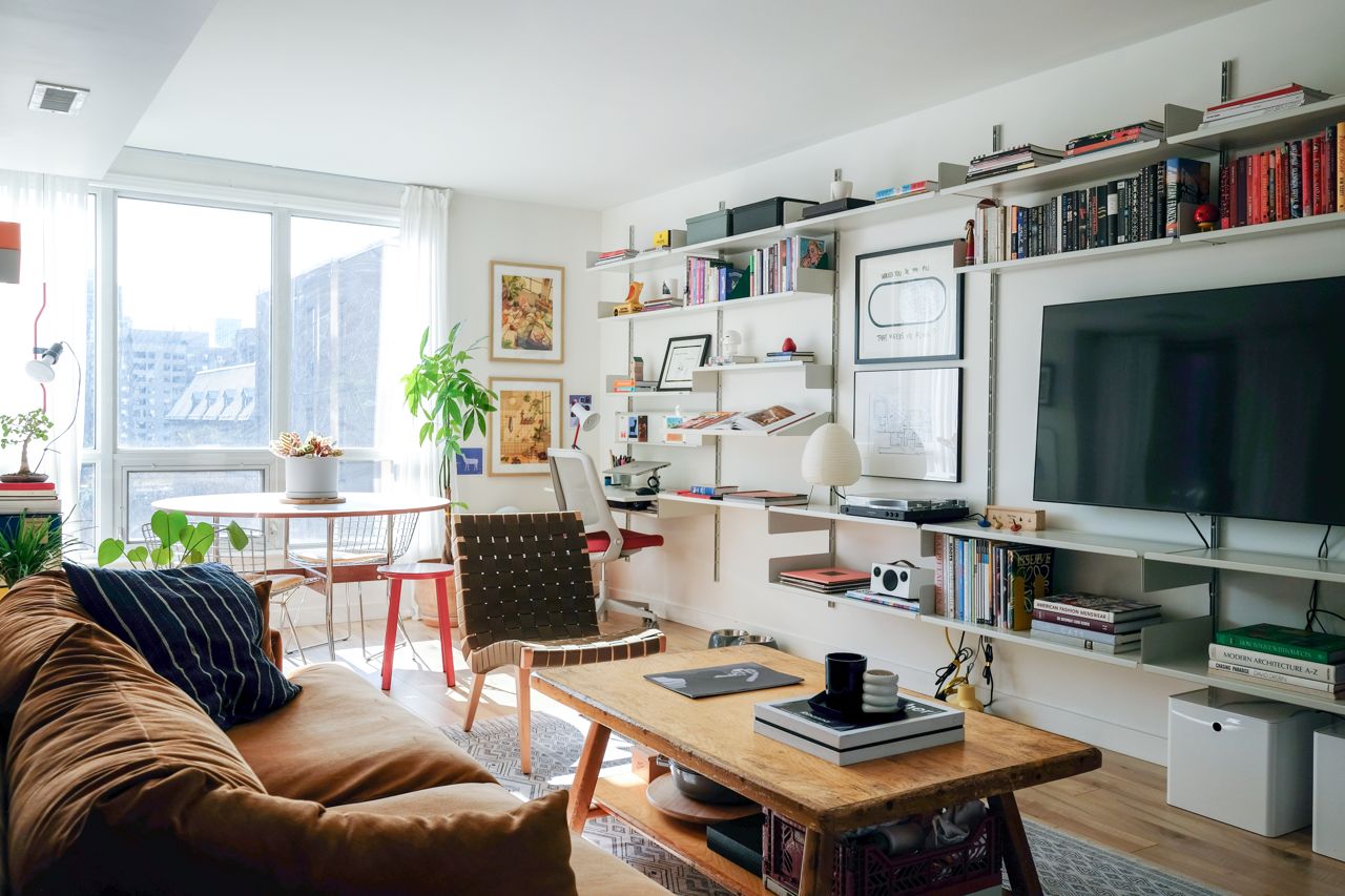 Inside the Bauhaus-inspired home of an “anti-beige activist”
