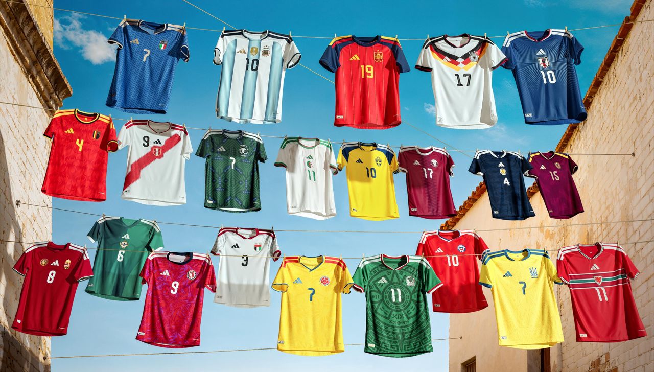 Adidas has unveiled its 2026 FIFA World Cup home jerseys