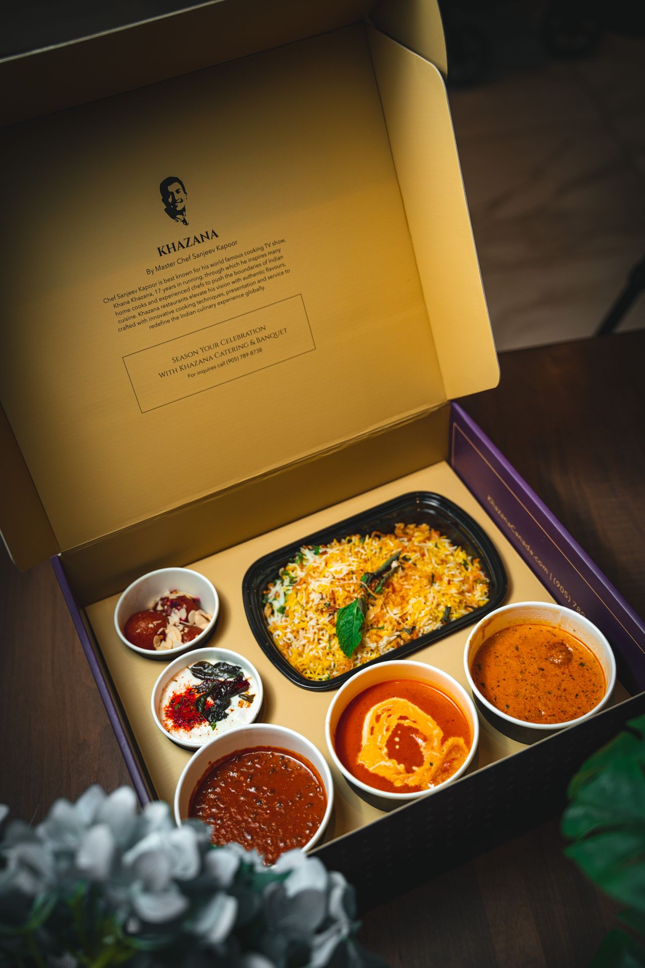 Sanjeev Kapoor’s downtown restaurant just launched a five-course holiday tasting menu