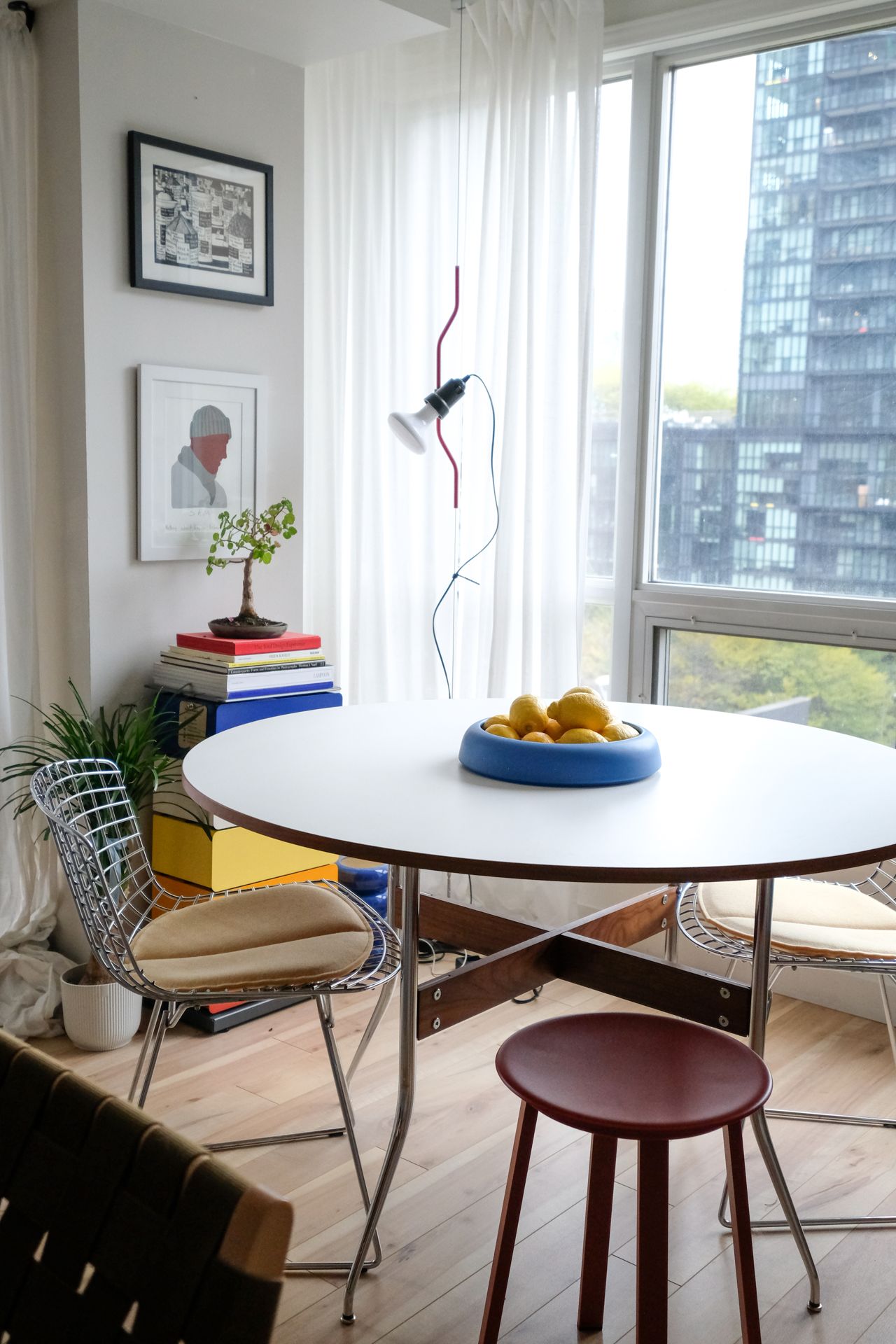 Inside the Bauhaus-inspired home of an “anti-beige activist”