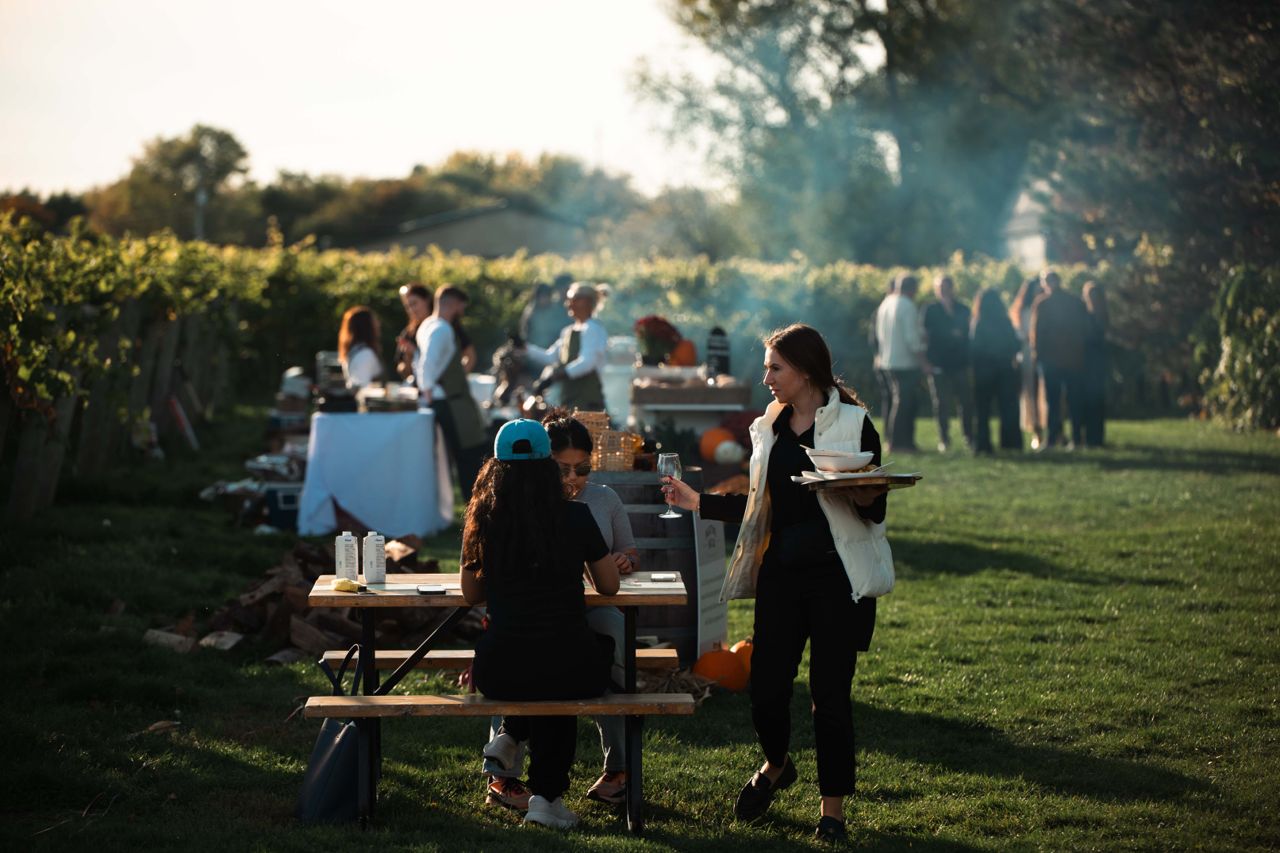 A Chef’s Story at Palatine Hills Estate Winery celebrated Niagara’s seasonal bounty