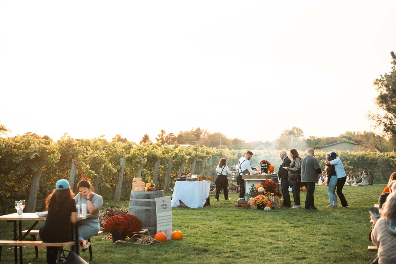 A Chef’s Story at Palatine Hills Estate Winery celebrated Niagara’s seasonal bounty
