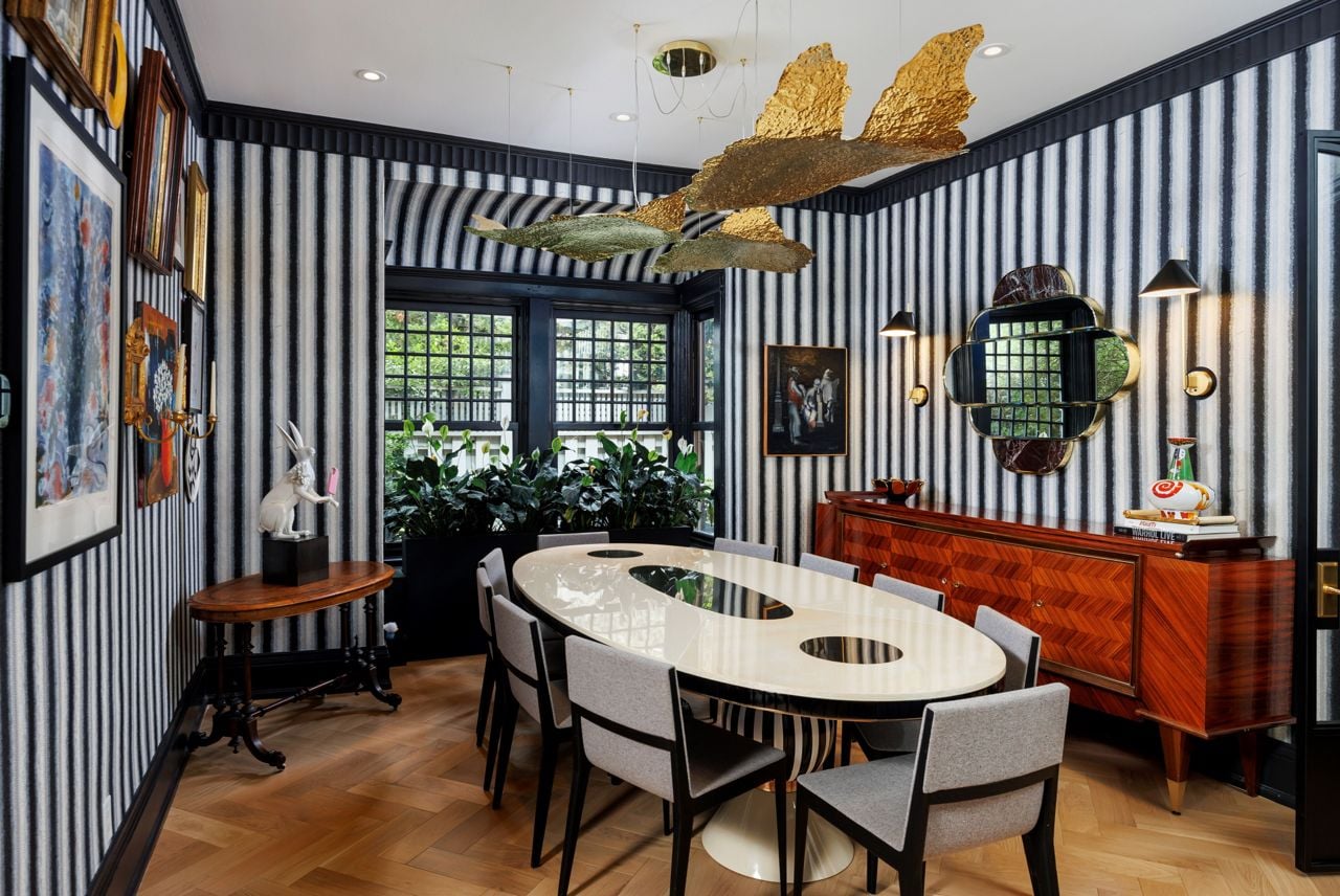 $5.9 million for a wacky Edwardian in Rosedale with a pink sitting room