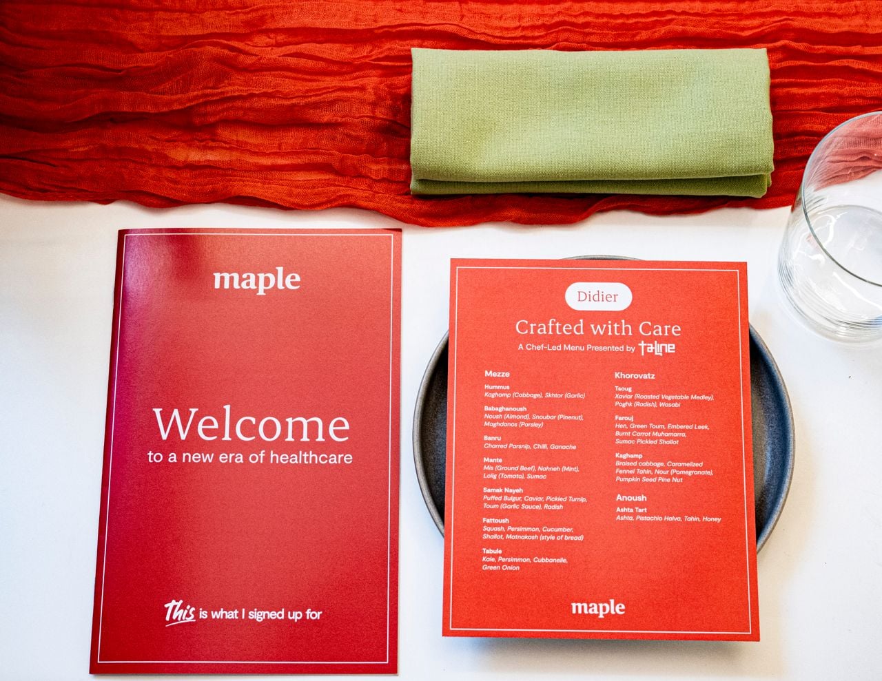 Inside Maple’s intimate lunch for Toronto tastemakers