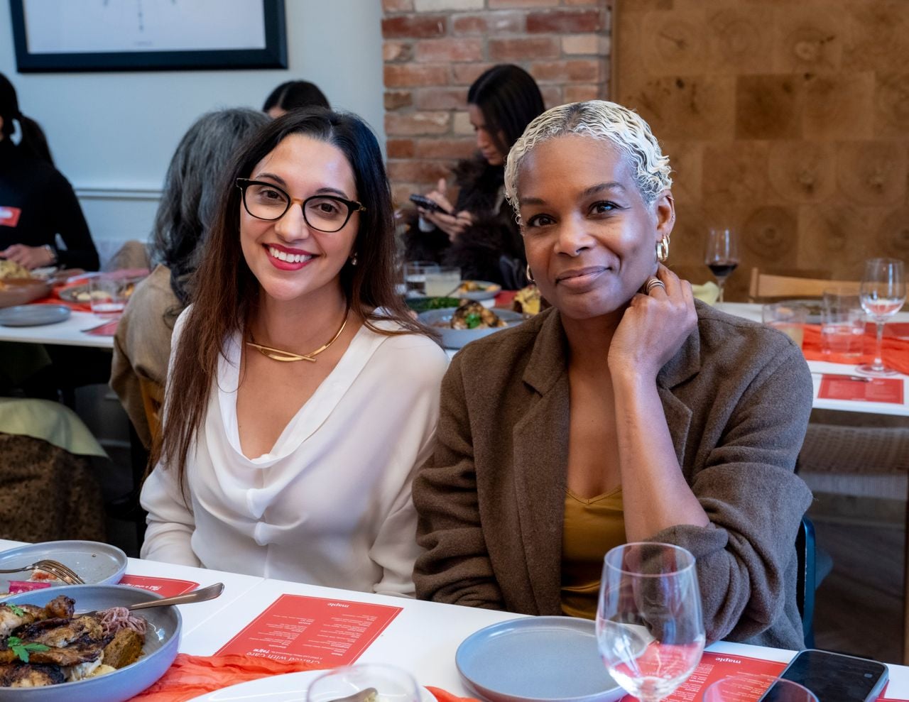 Safinaaz Rawji and Afiya Francisco