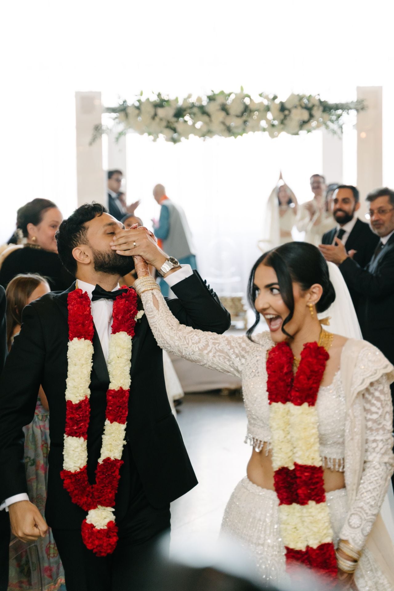 Real Weddings: Inside two university sweethearts' modern Hindu ceremony