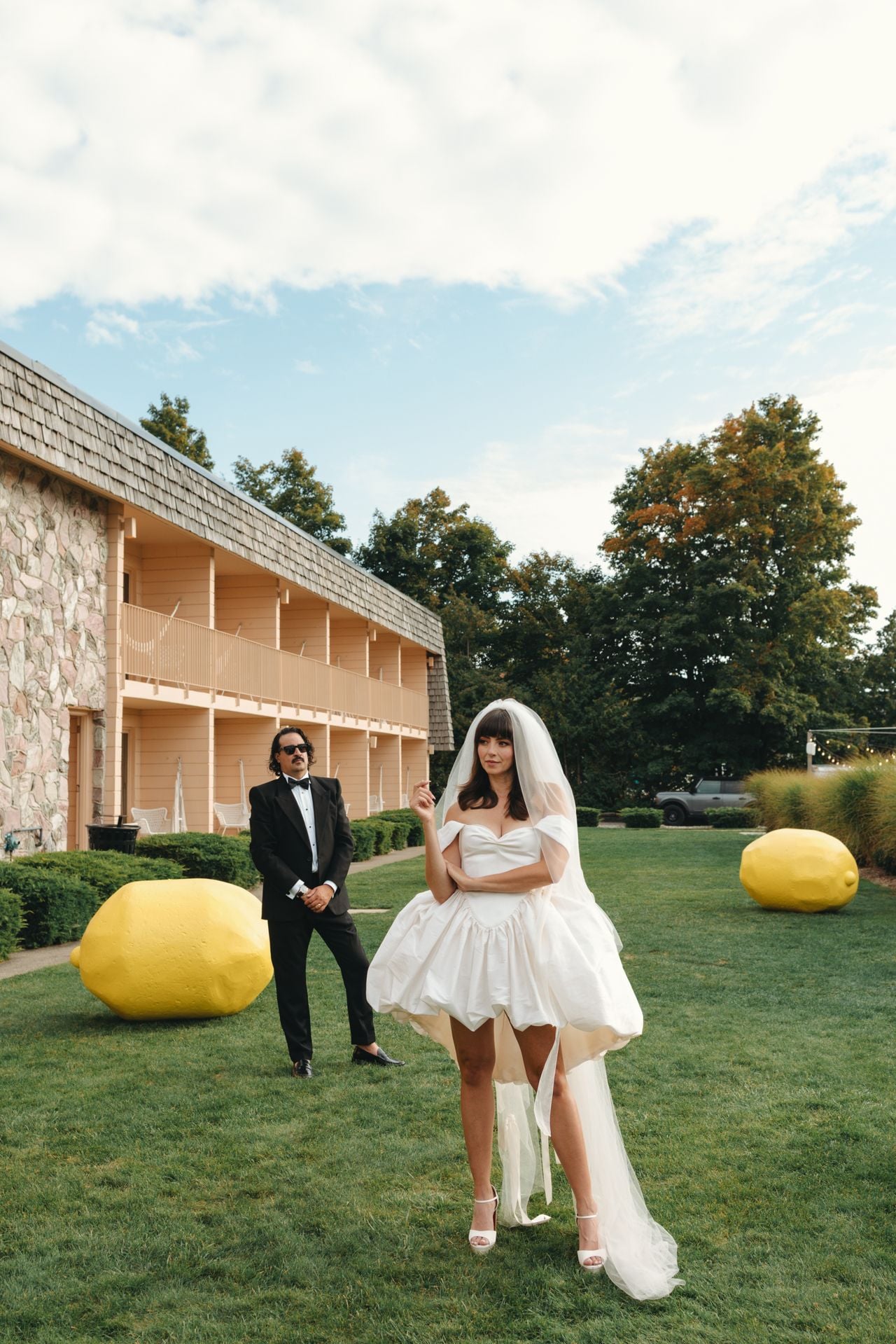 Bride and groom